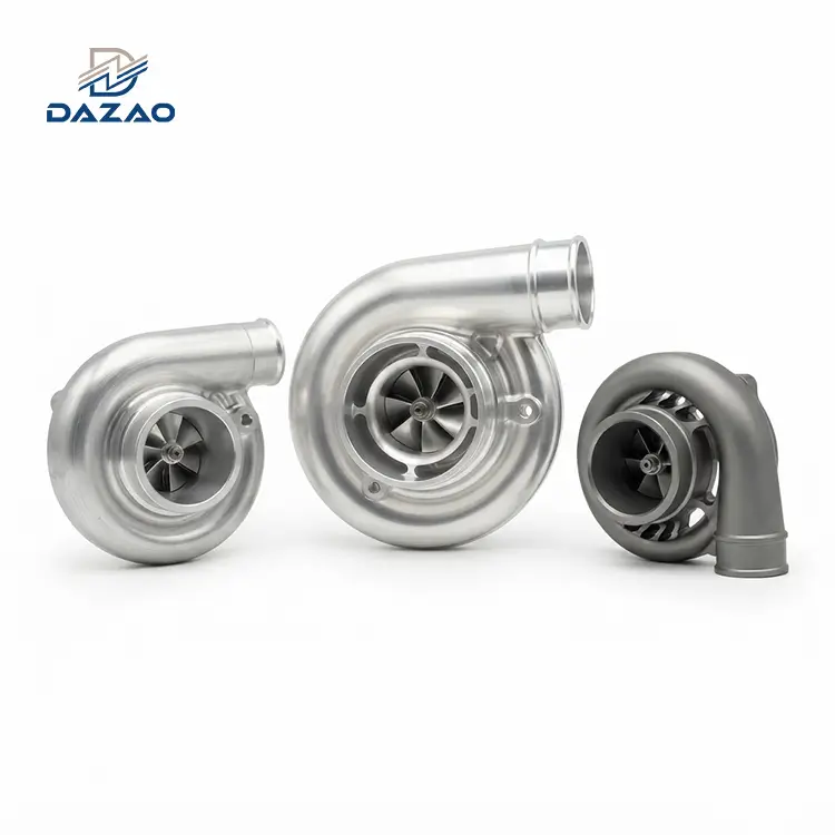 Carcasa turbocompresor din aluminiu Billet Serviciu de frezare CNC cu 5 axe